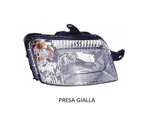 Right headlight fiat panda - right,