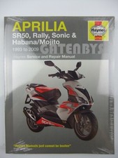 HAYNES 4755 APRILIA MANUAL SONIC SR50 SR 50 RALLY HABANA SCOOTER REPAIR WORKSHOP