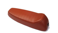 Vespa Sprint Super VNB VBB 125 200 Ancillotti Type Dual Seat & lock in Tan