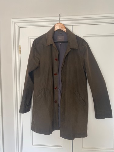 Barbour style waxed overcoat - style,