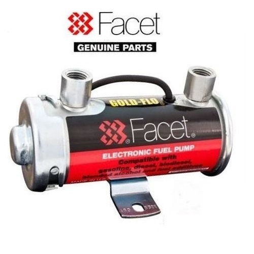 Genuine facet red top fuel - red,