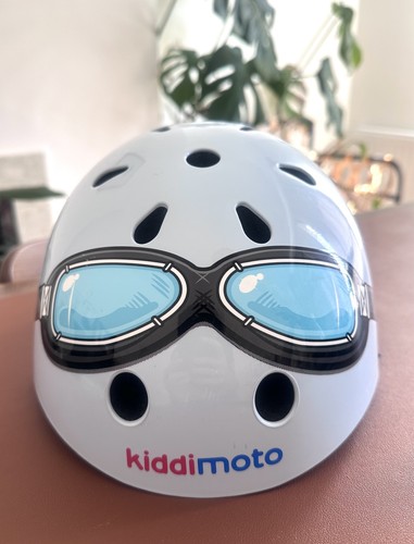 Kiddimoto light blue - light, googles