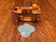 Sylvanian families play boat and tree house