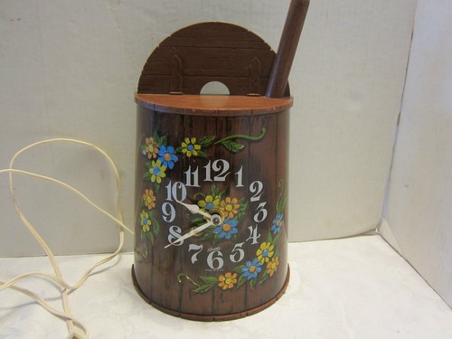 Vintage spartus wall clock - spartus,