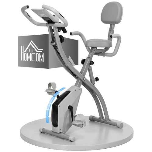 Homcom folding exercise - homcom, 2-in-1