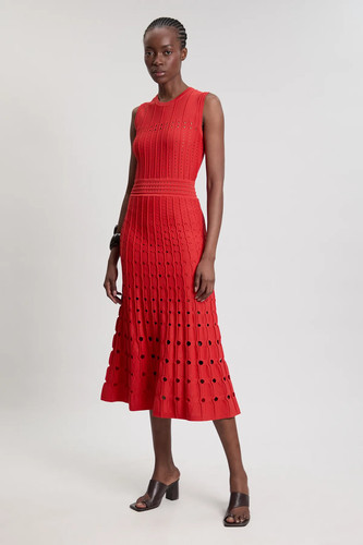 Karen millen midi dress womens - karen,