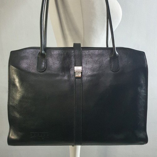 Texier leather briefcase style - leather,