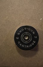 Shotgun Cartridge Pin Badge