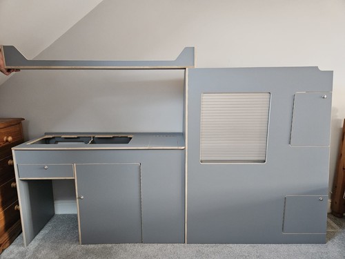 Campervan kitchen interior swb - interior,