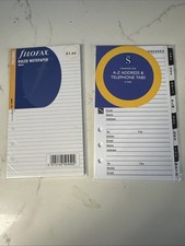 Filofax Inserts Ruled Plus A-Z