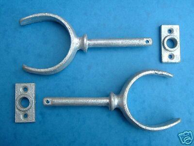 Pair 8 galvanised - 1,