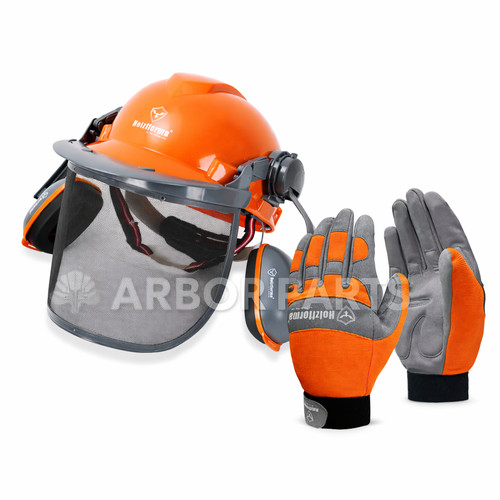 Chainsaw safety helmet - chainsaw, and