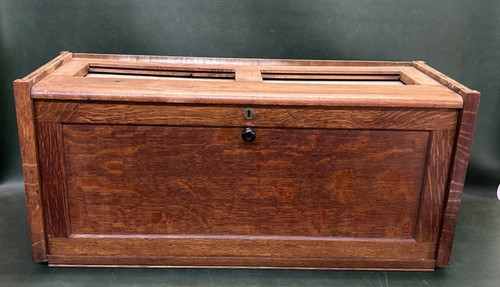 Antique gunn oak barrister - oak,