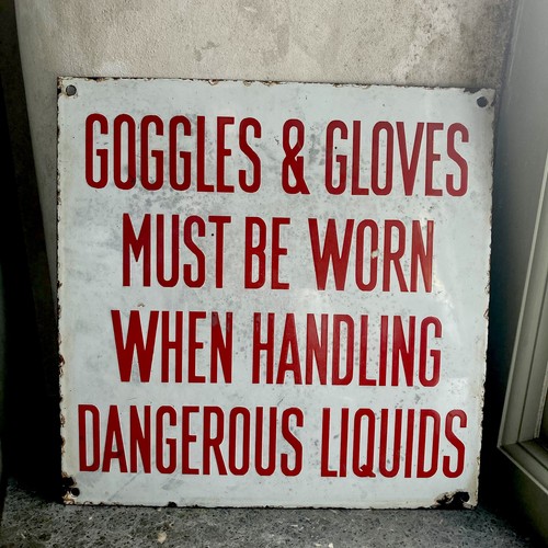 Vintage antique enamel safety - vintage,