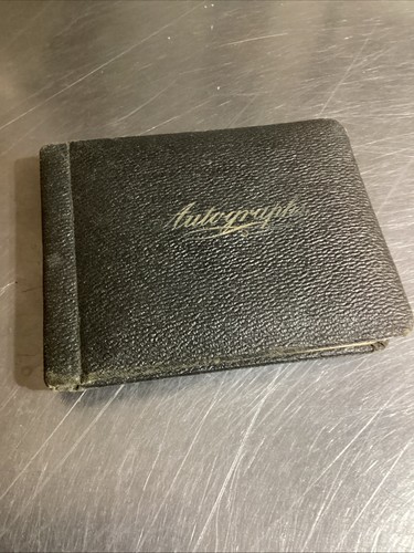 Antique autograph book album - antique,