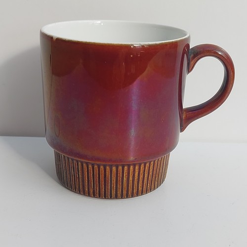 Poole pottery chestnut cup mug - cup,