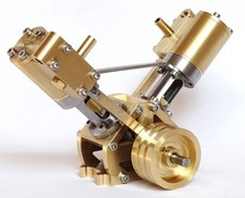 Live Steam - V Twin Cylinder