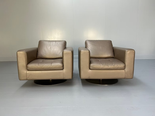 Natuzzi swivel armchairs - natuzzi, in