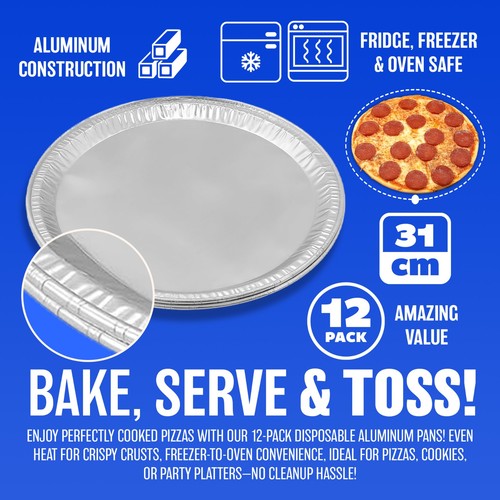 Set foil pizza - foil, platters