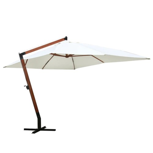 White parasol large floating - parasol,