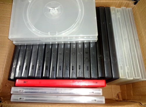 Empty dvd cases multi - 25,