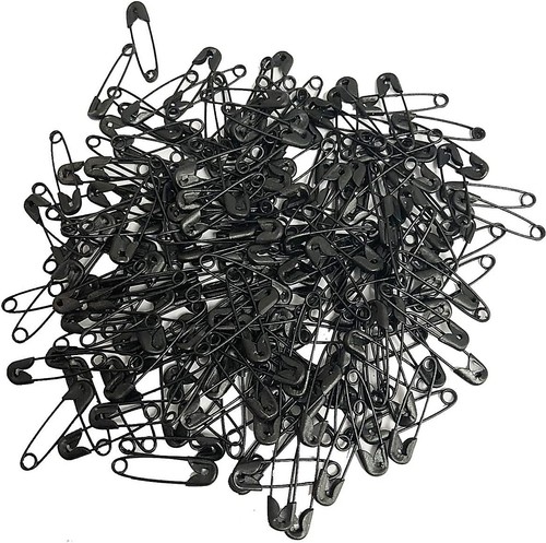 Metal small safety pins - pins, 18mm