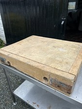 Original vintage antique kitchen butchers block island Restoration Project