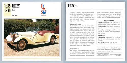 Riley 1935 38 popular - -,