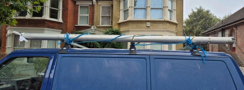 Van tube carrier aluminium - carrier., aluminium.
