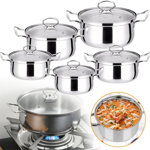 Stainless steel stockpot - stainless,