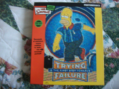 Photomosaics homer simpson - homer,