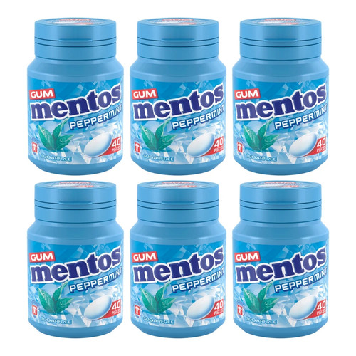 Mentos peppermint chewing gum - peppermint,