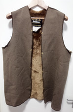 Barbour Brown warm pile lining