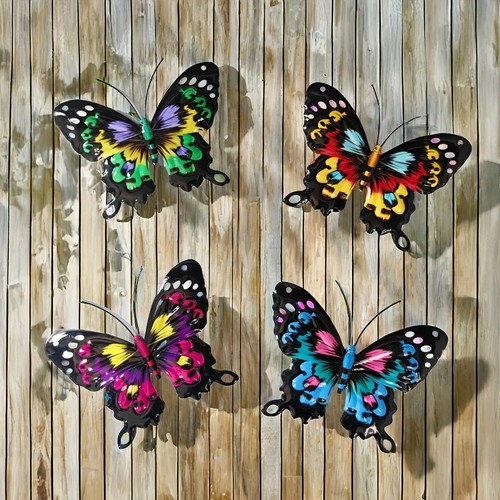 Ornament metal butterfly - metal,