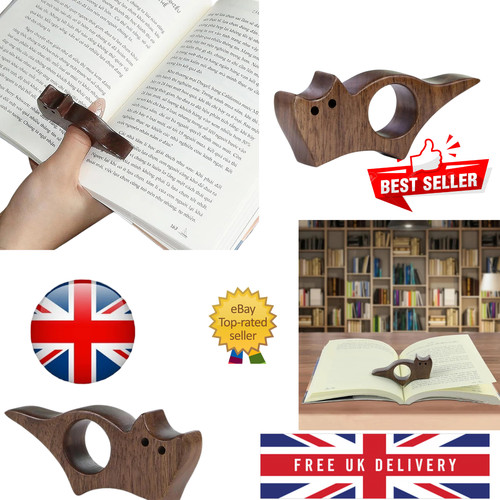 Wooden page holder bookmark - wooden,