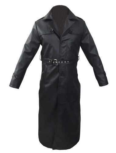 Mens trench coat real cow - trench,