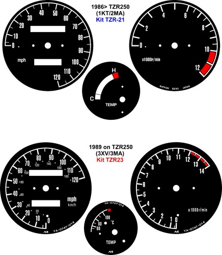 Tzr 250 tzr250 - tzr, 3xv