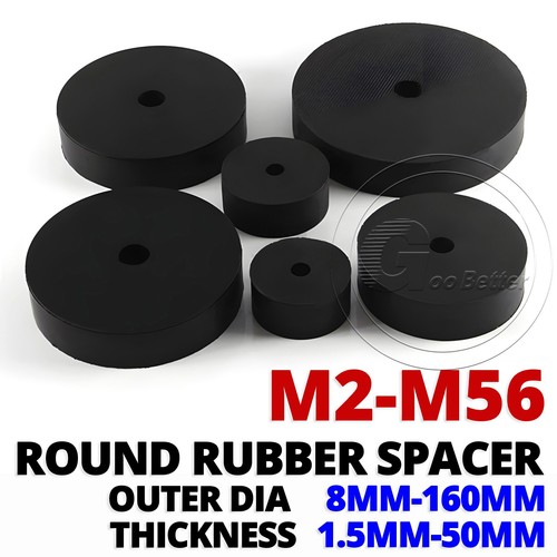 Round rubber spacer - spacer, anti