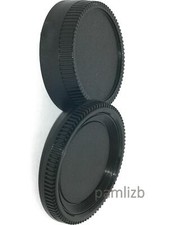 Nikon F camera  Body  & Rear Lens cap , repacement  covers for film and digital