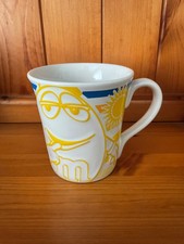 M & M WORLD ORLANDO FLORIDA LARGE MUG yellow NEW rare