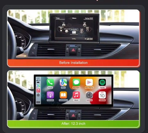 Linux screen car - 12.3'',