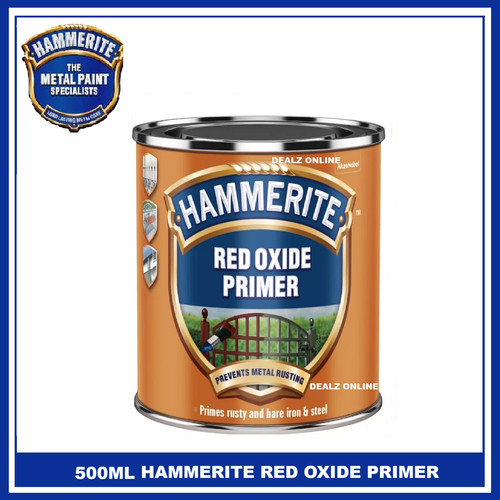 Hammerite red oxide primer - red, for