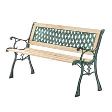 Garden Bench Outdoor Wooden 3