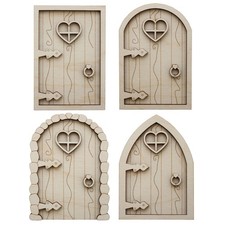 Fairy Doors Elf Pixie - Set of