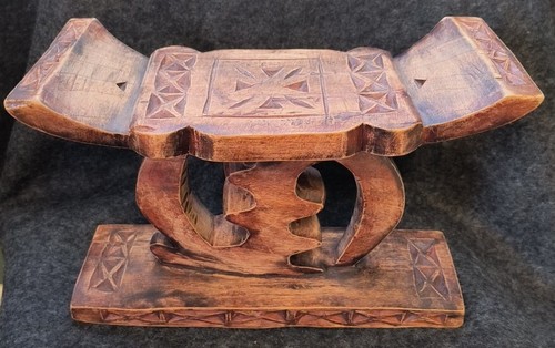 Ashanti african carved - ashanti, wood
