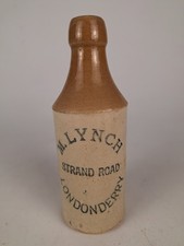 Antique Stoneware Beer Bottle