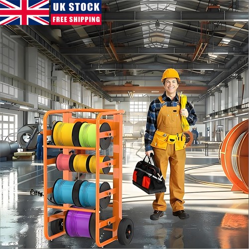 Cable spool holder wire rack - holder,