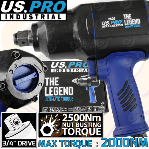 Pro drive air impact - 3/4",