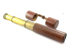 Vintage Brass Telescope