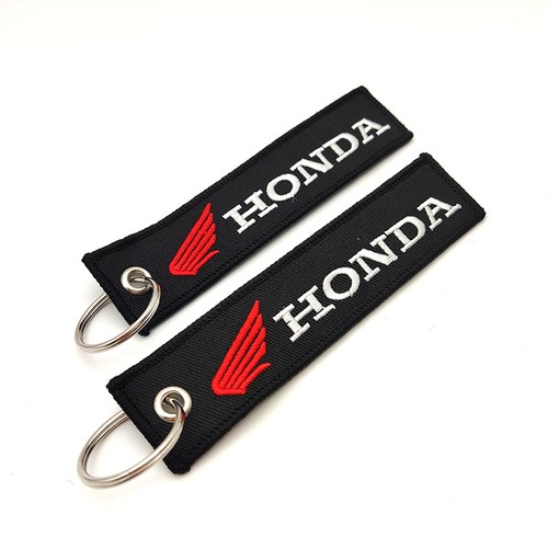 Fabric embroidery keyring for - ,